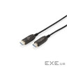 Кабель DIGITUS HDMI UHD 8K, AOC hybrid-fiber, type A M/M, 50м, чорний (AK-330126-500-S)