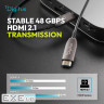 Кабель DIGITUS HDMI UHD 8K, AOC hybrid-fiber, type A M/M, 50м, чорний (AK-330126-500-S)