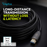 Кабель DIGITUS HDMI UHD 8K, AOC hybrid-fiber, type A M/M, 50м, чорний (AK-330126-500-S)