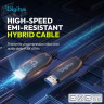 Кабель DIGITUS HDMI UHD 8K, AOC hybrid-fiber, type A M/M, 50м, чорний (AK-330126-500-S)