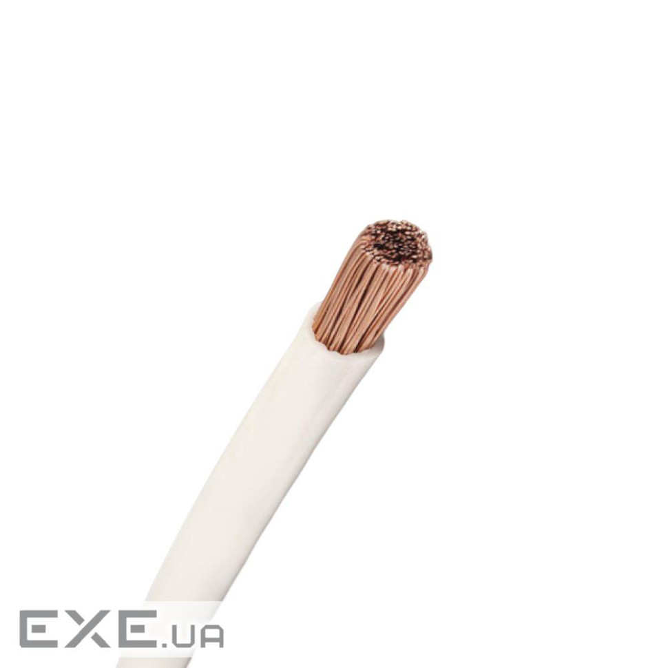 Провід ПВ 3 1х10 мм2, ПВХ ізоляція (білий) )