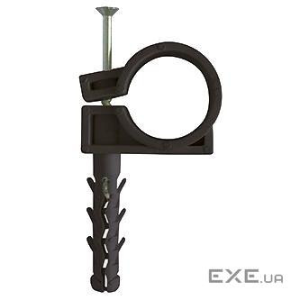 Обойма для труб та кабелю APRO 20-22 мм (пач. 50 ш (APRO 20-22 мм (пач. 50 шт.) черная)