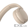 Навушники Sony WH-CH520 Wireless Beige (WHCH520C.CE7)