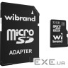 Карта пам'яті WIBRAND microSDHC 32GB UHS-I Class 10 + SD-adapter (WICDHU1/32GB-A)