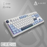 Дротова механічна клавіатура Ajazz AK870 V2 Flying Fish Switches White (AK870-V2-FF-BWB)