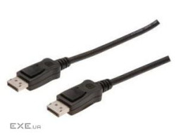 Кабель мультимедійний Display Port to Display Port 5.0m Digitus (AK-340103-050-S)