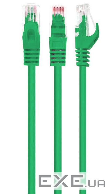 Патчкорд UTP Cat.5e (2м зелений ), CU (PAUT3200-CU-GN)