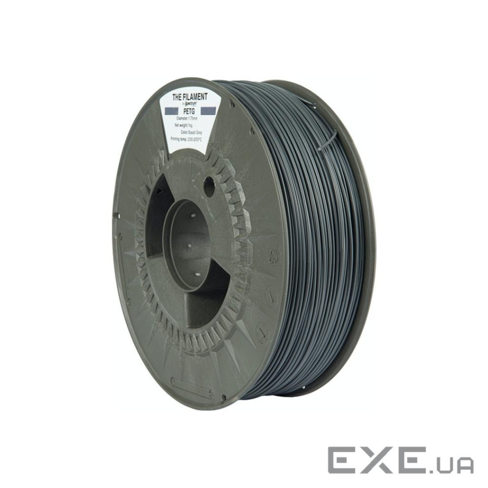 Пластик для 3D-принтера The Filament PETG 1.75mm BASALT GREY 1kg (TF-24017)