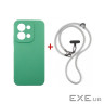 Чохол до мобільного телефона Dengos Case + Cross-body Strap Xiaomi Redmi 15C Mint+Gr (DG-KM-CCRB-49)