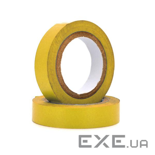 Ізолента вогнестійка NINJA 0,18мм*19мм*10м (жовта), temp:0+80& (0,18мм*19мм*10м жовта) )