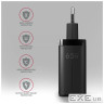 Зарядний пристрій AXAGON 1xUSB + 2xUSB-C 65W QC4+ PD3.0 PPS black (ACU-DPQ65)