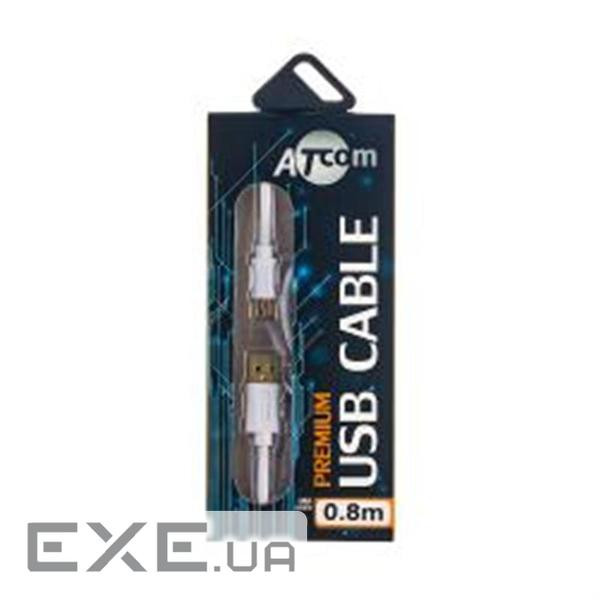 Дата кабель USB 2.0 AM to Mini 5P 0.8m Atcom (17295)