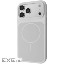 Чехол WAVE Color Circle с магнитным кольцом iPhone 17 Pro/18 Pro white (71118 white)