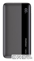 Портативний зарядний пристрій USB-C 25000MAH BLACK IP150D MOMAX