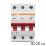 Автоматический выключатель Videx RS4 RESIST 3п 50А С 4,5кА (VF-RS4-AV3C50)