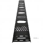 Вертикальний кабельний організатор 28U для шафи MGSE, (ширина 120 мм) (UA-MGSE28VCMB)