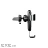 Універсальний автотримач Baseus Metal Gravity with technology Qi 10W (WXYL-B0A)
