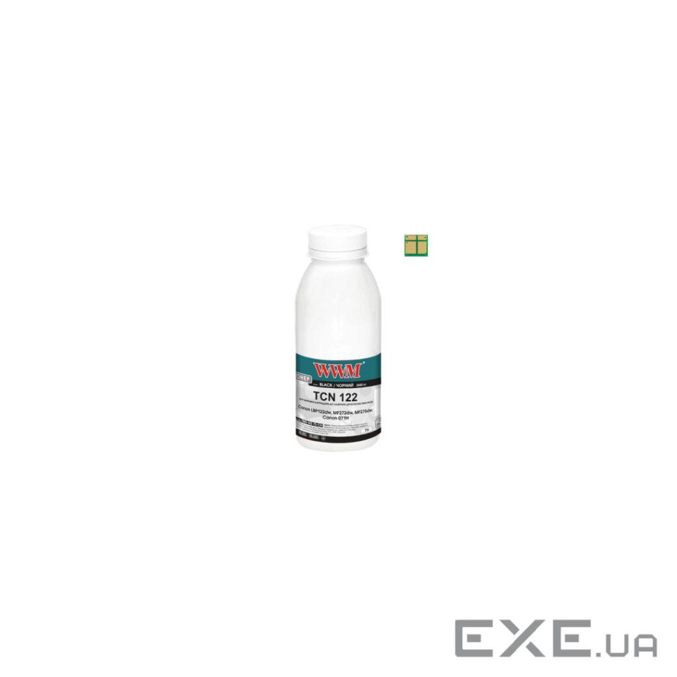 Тонер Canon LBP122dw, MF272dw, MF275dw, Canon 071H 75г 2.5K chip WWM (TB85-M2-75-CH)