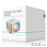 Кулер процессорный DeepCool AG620 G2 WH ARGB (R-AG620-WHAMMG2-G), Intel: 1851/1700, AMD: AM5/AM4, 12