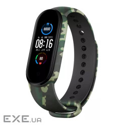 Ремінець до фітнес браслета Armorstandart для Xiaomi Mi Band 7/6/5 New Style Khaki Green (ARM80991)