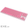CANYON Keyboard OnType 10 Low Profile EN Wired Pink (CNS-HKB10P)