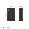 Батарея універсальна EMOS 20000mAh NTBF20, 65W, Pass-through, black (B0560B)