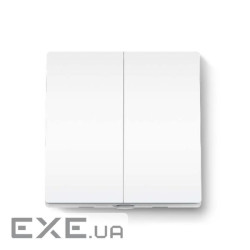 Розумний вимикач TP-LINK TAPO S220 1-Way 2-gang