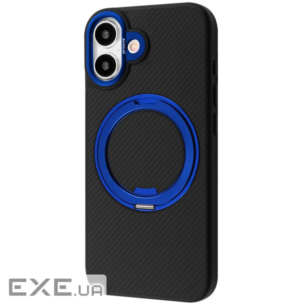Чехол Proove Reinforce Case with Magnetic Ring iPhone 17 blue (PCREIP170012)