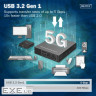 Адаптер Digitus USB extender 100 m RJ-45 to 3xUSB-A + 1xUSB-C (DA-73121)