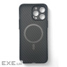 Чохол до мобільного телефона BeCover Carbonite Case MagSafe Apple iPhone 16 Pro Max Black (712069)