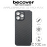 Чохол до мобільного телефона BeCover Carbonite Case MagSafe Apple iPhone 16 Pro Max Black (712069)