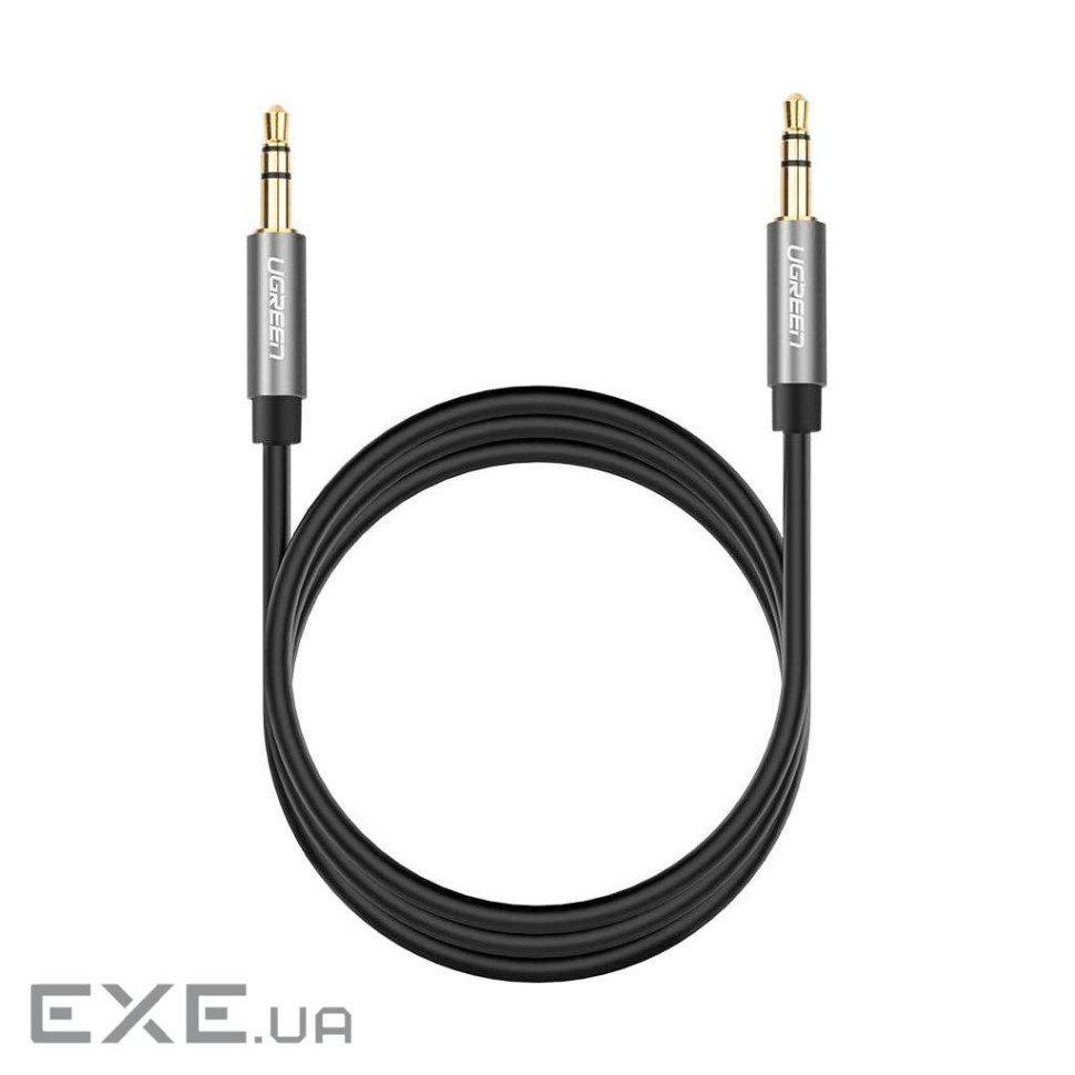 Кабель мультимедійний 3.5mm M to 3.5mm M 3.0m AV119 black Ugreen (10736) (90401957)