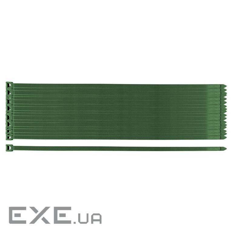 Хомут-стяжка Neo Tools, 50шт, пластик, 7.6х380мм, зелений (15-971)