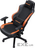 Крісло ігрове Anda Seat Luna Color PVC Size L Black/Orange (AD18-48-BO-PV)
