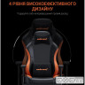 Крісло ігрове Anda Seat Luna Color PVC Size L Black/Orange (AD18-48-BO-PV)