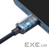 Кабель BASEUS Crystal Shine Series Fast Charging Data Cable Type-C to iP 20W 1.2м Pink (CAJY001304)