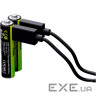 Акумулятор Verico AAA USB Type-C 600mAh 1.5V Li-ion * 2 (LoopEnergy) (1UDBT-A2WEB2-NN)