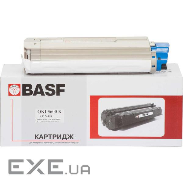 Тонер-картридж BASF OKI C5600/5700 Black 43324408 (KT-C5600B-43324408) (BASF-KT-C5600B-43324408)