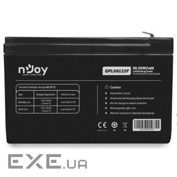 Акумуляторна батарея Njoy GGPL09122F 12V (BTVACIUOCTA2FCN02B) VRLA