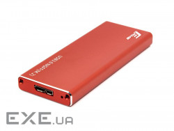 Карман зовнішній FRIME FHE203.M2U30 M.2 SSD to USB 3.0 Red