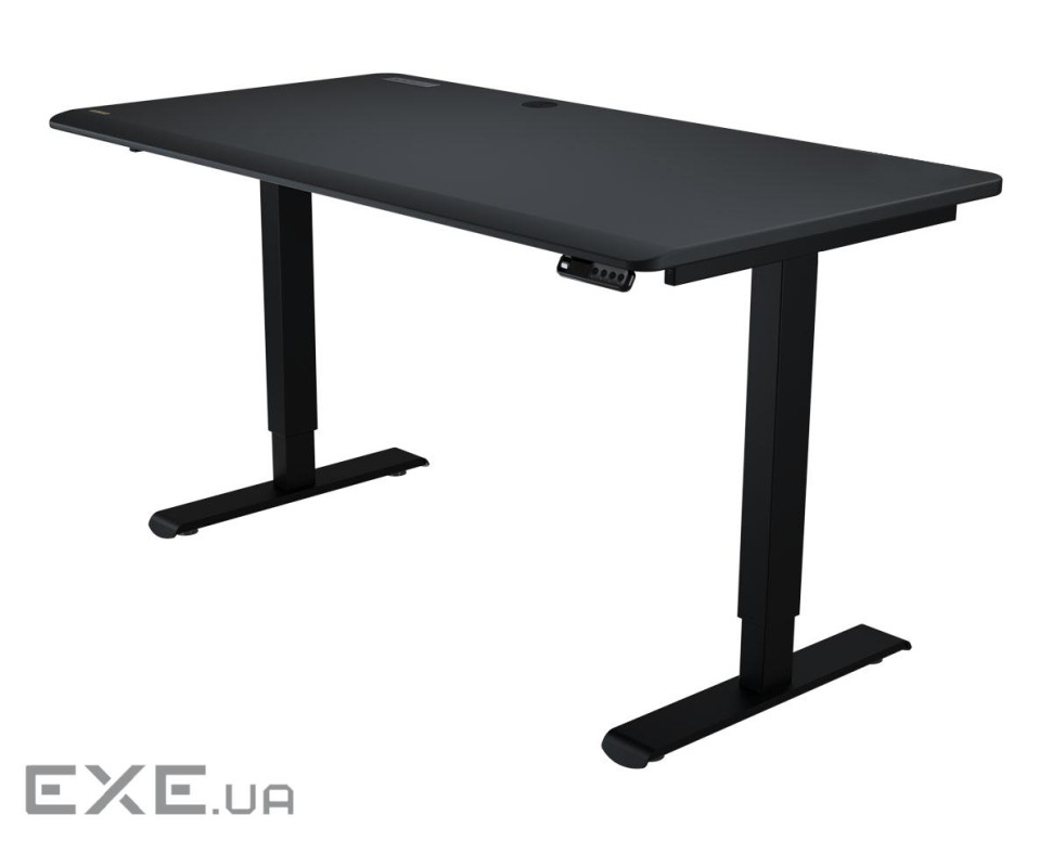 Стіл комп"ютерний з електричним регулюванням висоти, стільниця 150 см, (Royal 150 Elite Lite Black)