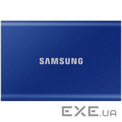 Зовнішній твердотільний накопичувач Samsung T7 500GB Indigo Blue (MU-PC500H/WW)