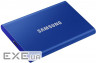Зовнішній твердотільний накопичувач Samsung T7 500GB Indigo Blue (MU-PC500H/WW)