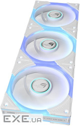 Вентилятор Asus ROG Eurux GR120 FAN ARGB Reverse White 3in1 (90DA00K3-B09020)