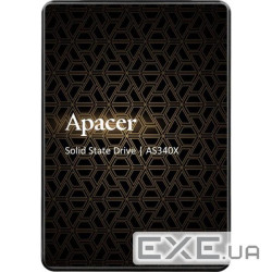 SSD диск APACER AS340X 240GB 2.5" SATA (AP240GAS340XC-1)