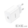 Зарядний пристрій HOCO C76A Pro Majestic USB-C PD30W White (6942007616300)