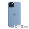 iPhone 15 Plus Silicone Case with MagSafe - Winter Blue,Model A3124 (MT193ZM/A)