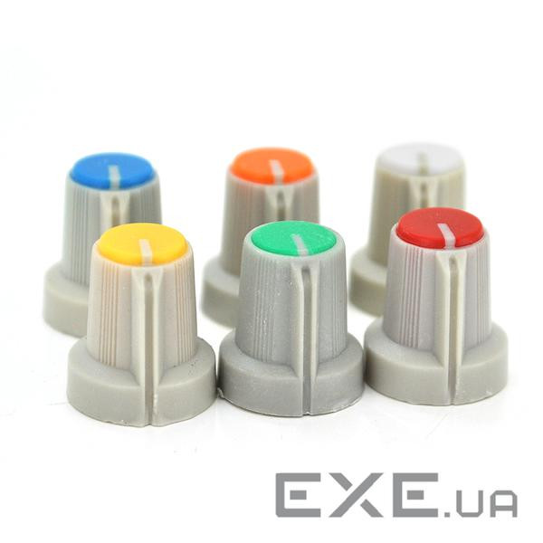 Ручка AG1 для багатооборотних прецезійних дротяних потенціометрів WH148, Green, 10 (AG1 WH148 Green) WH148, Green, 10 (A