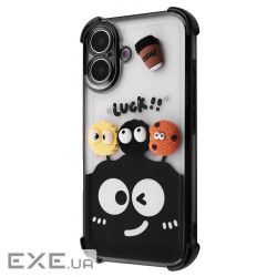 Чехол WAVE Winkie iPhone 16 black/splash (64124 black/splash)