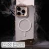 Чохол Kajsa Aluminium Shield with Magnetic Ring iPhone 16 black smoke (59661 black smoke)